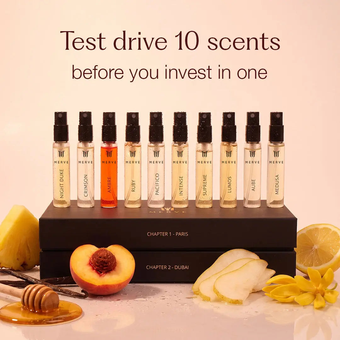 Merve Paris Collection Discovery Box – 10 Premium 5ml Perfume